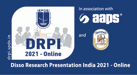 Society for Pharmaceutical Dissolution Sciences (SPDS), in collaboration with AAPS & APTI is proud to announce the second edition of DRPI 2021 – ONLINE”. The semi-finals were held on 10th & 11th July and the Finals will be held on 17th July 2021 online.