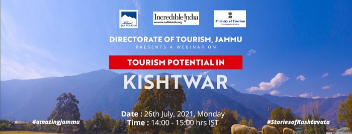 Jammu Tourism organizes webinar to promote ‘Kishtwar – Land of Kashtavata’