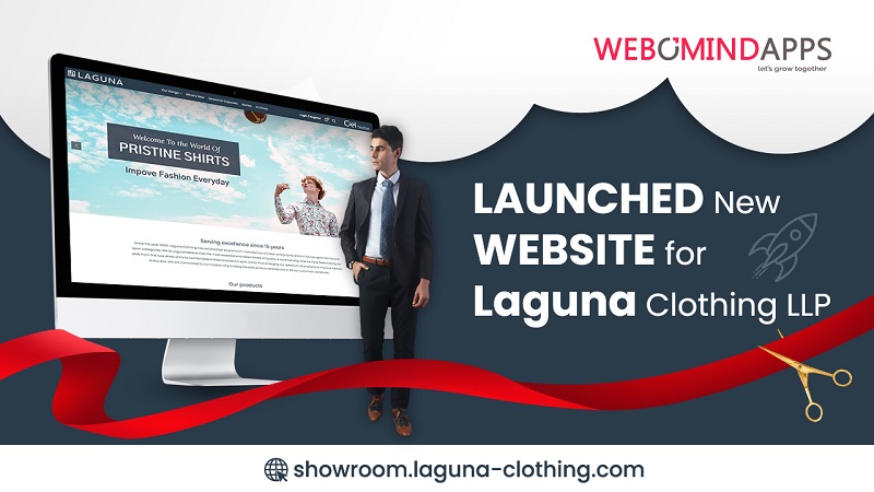 Webomindapps Announces the Launch of New Website for Laguna Clothing LLP