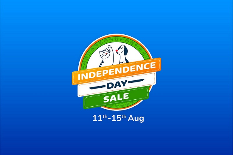 This Independence Day Sale, Get The Freedom To Buy The Best Pet Care At Zigly Pet Store