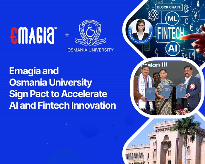 Emagia and Osmania University Sign Pact to Accelerate AI and Fintech Innovation