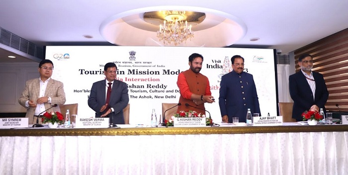 Shri G. Kishan Reddy launches ‘Best Tourism Village Competition Portal’, Global Tourism Investor Summit 2023 Portal and Rural Tourism Portal in New Delhi