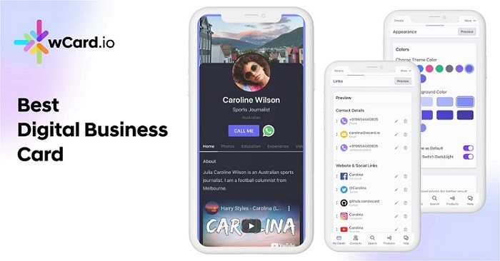 wCard.io Shows How To Recreate Yourself On Your Digital Business Card