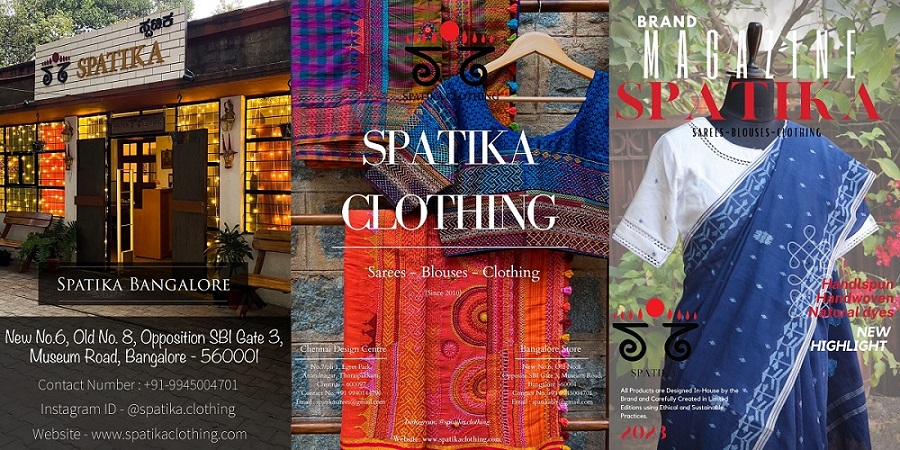 Spatika Clothing, A sustainable clothing label Announces Ugadhi Clothing Exhibition in Hyderabad!