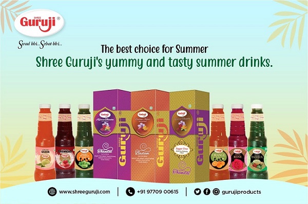 The best choice for Summer – Shree Guruji’s Yummy and tasty summer drinks