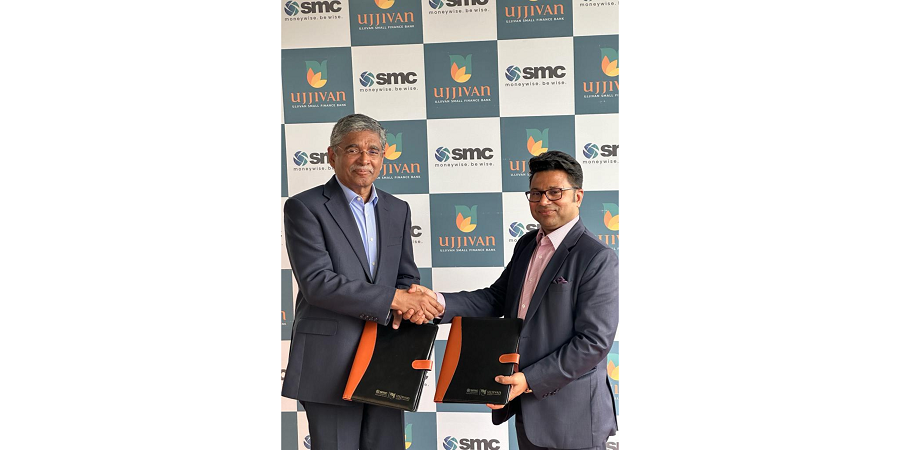 SMC Global Securities Limited partners with Ujjivan Small Finance Bank to offer 3-in-1 Accounts to its customers