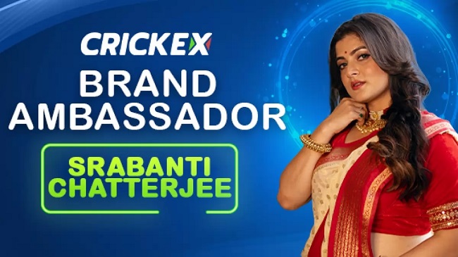Crickex Announces Srabanti Chatterjee As Brand Ambassador