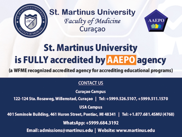 St. Martinus University, Willemstad, Curaçao Secures Coveted 5-Year Accreditation from AAEPO