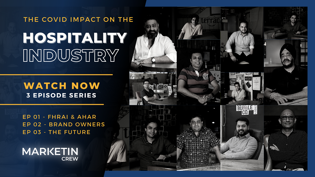 MarketinCrew releases the “Impact of COVID on the Hospitality Industry” Documentary – supports AHAR’s petition to reopen restaurants & gather Financial Relief from the government