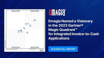 Emagia Named a Visionary in the 2023 Gartner® Magic Quadrant™ for Integrated Invoice-to-Cash Applications
