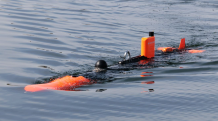 Mine detector unveiled Autonomous underwater vehicle