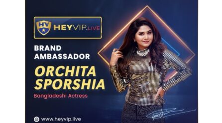 Orchita Sporshia Joins HEYVIP.LIVE as New Brand Ambassador