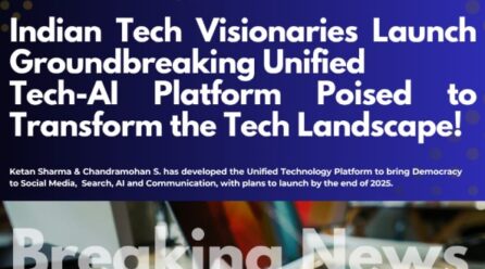 Indian Tech Visionaries Launch Groundbreaking Unified Tech-AI Platform Poised to Transform the Social Landscape.