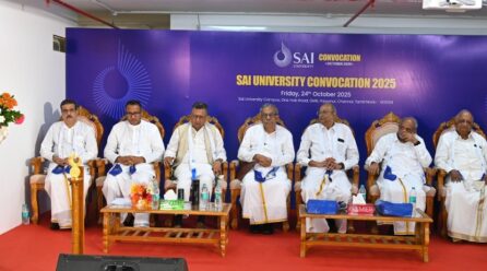 Sai University Convocation 2025; Leaders Urge Students to Lead with Integrity and Purpose