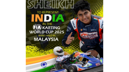India’s Karting Prodigy Arafath Sheikh Competes at Prestigious FIA World Cup 2025