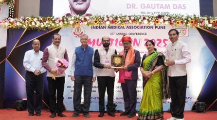 Dr. Gautam Das founder of Daradia: The Pain Clinic, Kolkata Conferred Dr. M. J. Joshi – IMA Bhushan Award at MULTICON 2025