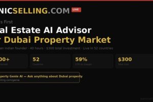 PanicSelling.com Launches Property Genie — AI Real Estate Advisor for Dubai That Knows Today’s Price Drops Before Your Broker Does.