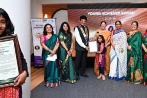 8-Year-Old Musical Prodigy Victoria Isaac Honored with Prestigious Young Achiever Award by Rotary Club of Chennai Spotlight