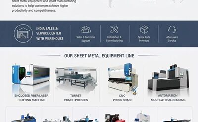 Tailift Group Introduces Intelligent Sheet Metal Processing Solutions to the Indian Market