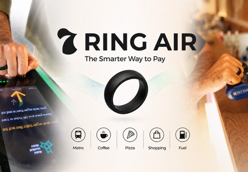 Fintech wearable startup SEVEN launches 7 Ring Air for POS & Metro Payments, at just INR 1,477