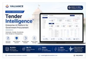 Valiance Solutions Launches Tender Intelligence, an Enterprise SaaS for Government Procurement