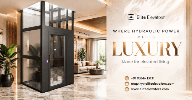 Elite Elevators Advances Hydraulic Lift Technology for Indian Homes