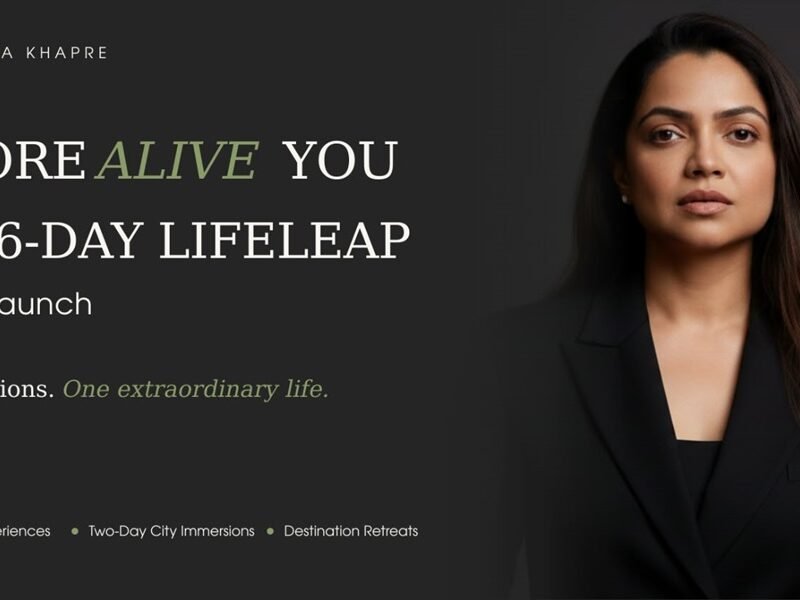 Beyond Success: Indian Entrepreneur Ayaana Khapre Announces Global Launch of ‘A More Alive You’