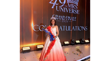MIQS Dr. Manisha Kulshrestha Brings Glory to India at Mrs Universe 2026