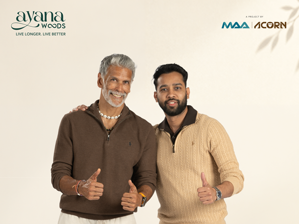 Maa Acorn signs Milind Soman as the face of Ayana Woods, Bengaluru’s first longevity and wellness-anchored villa community